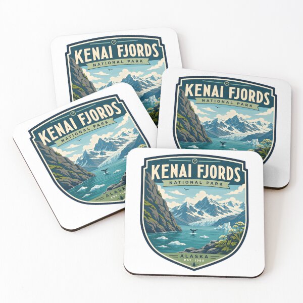 Item preview, Kenai Fjords National Park Alaska Est 1980 Traveler Souvenir Adventure designed and sold by Simsimah26Parks.