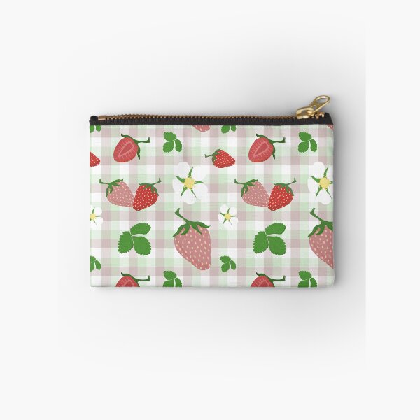 Item preview, Cute Strawberry Gingham Cottagecore designed and sold by Arts17N.