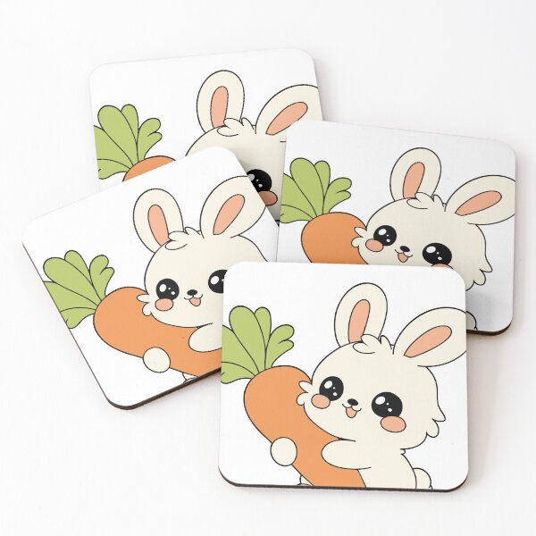 Item preview, Cute Bunny Carrot Cuddles – Oh What’s Up Babe Funny Kawaii Rabbit designed and sold by Sem34.