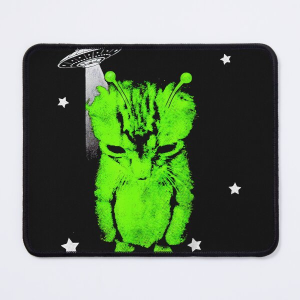 Item preview, Alien Cat Meme UFO Vintage designed and sold by MOHAMED FRASER.