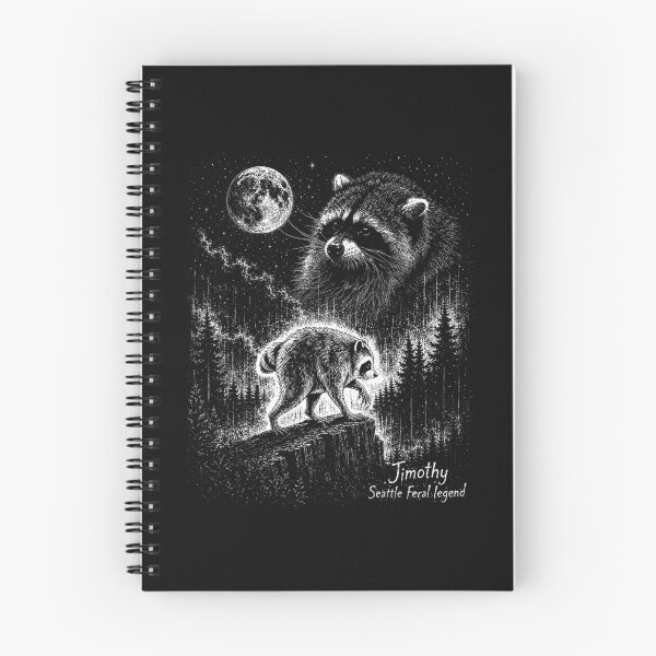 Item preview, Timothy Seattle Feral Legend Raccoon Wildlife Fan designed and sold by BrockmeyeSB.