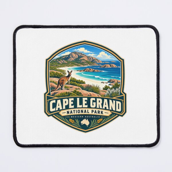 Item preview, Cape Le Grand National Park Western Australia Kangaroo Travel Explorer Adventure designed and sold by Simsimah26Parks.