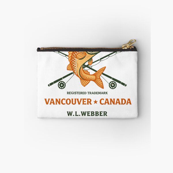 Item preview, The Anglers Club Vancouver Canada Fly Fishing Poster designed and sold by Matinez Pink.