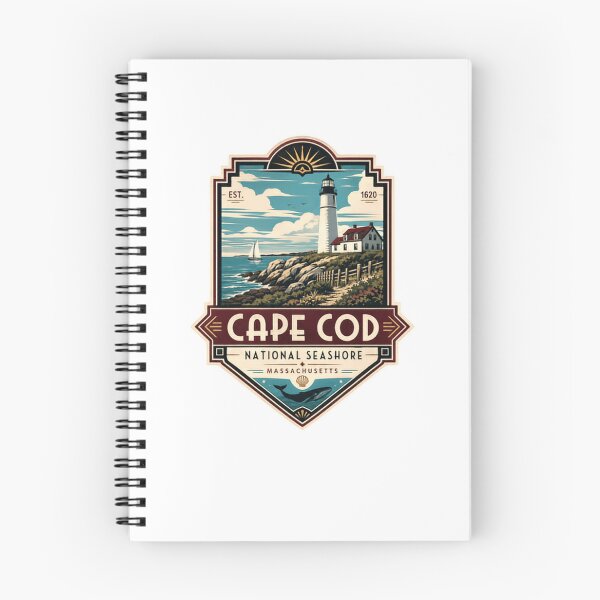 Item preview, Est. 1620 Cape Cod National Seashore Massachusetts Lighthouse Ocean Travel Souvenir designed and sold by Star3NowForMe.