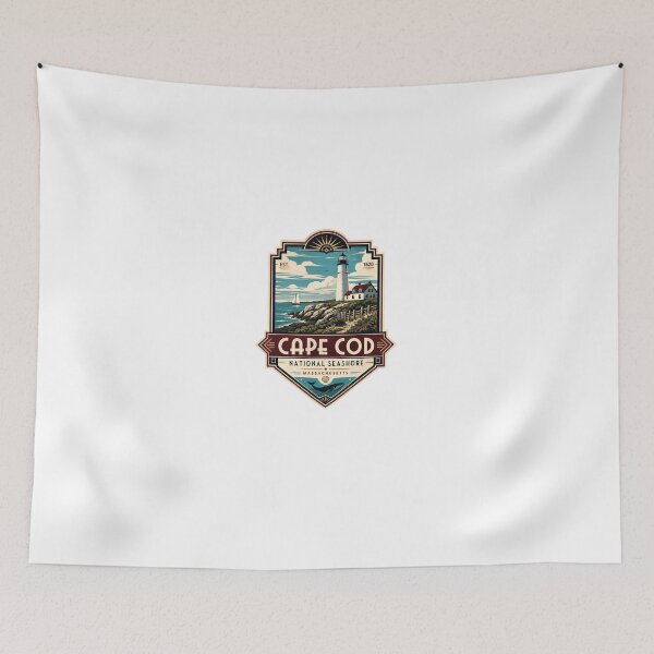 Item preview, Est. 1620 Cape Cod National Seashore Massachusetts Lighthouse Ocean Travel Souvenir designed and sold by Star3NowForMe.