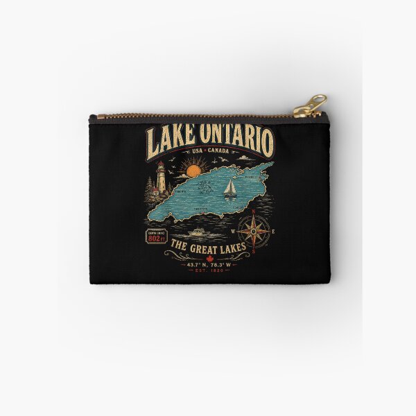 Item preview, Retro Style Vintage Lake Ontario designed and sold by ArtByimamS.