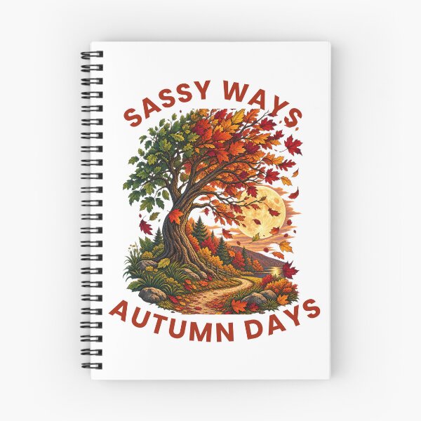 Item preview, Sassy Ways Autumn Days - Fall Tree Moon Graphic Tee designed and sold by HOUSE OF VMH.