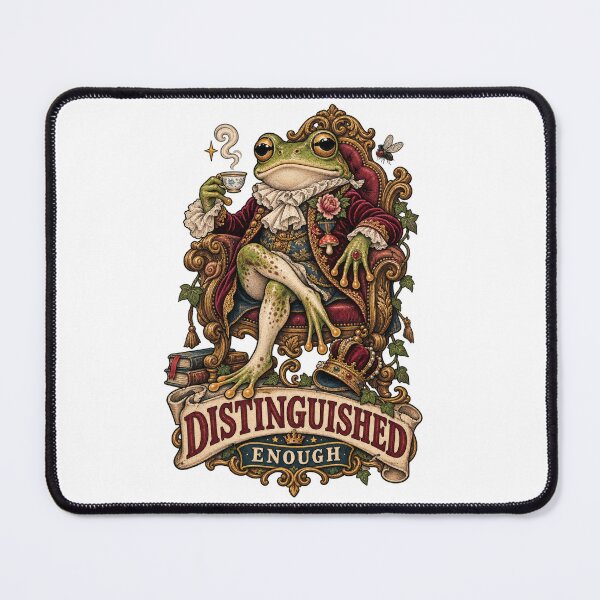 Item preview, Distinguished Enough Aristocratic Frog designed and sold by Trendy-Artistry.