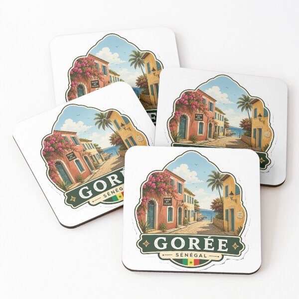 Item preview, Gorée Island Senegal – Colonial Streets, Atlantic Coast & Travel Art designed and sold by ChicClicker.