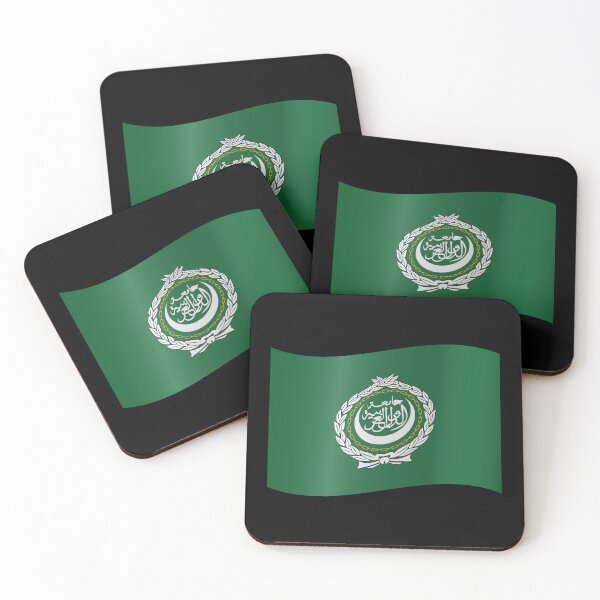 Item preview, Arab League Waving Flag Pan Arab Pride Design designed and sold by yazdogs.