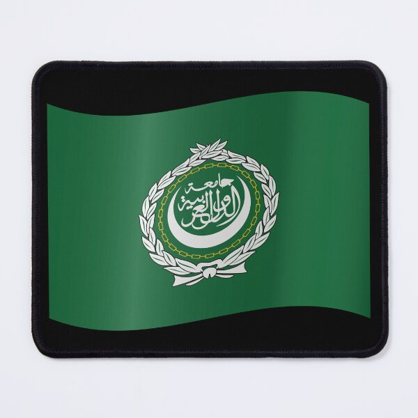 Item preview, Arab League Waving Flag Pan Arab Pride Design designed and sold by yazdogs.
