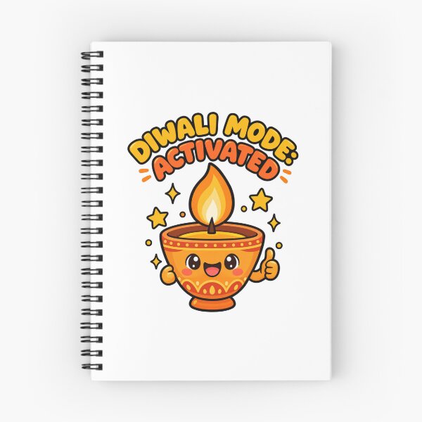 Item preview, Diwali Mode Activated – Funny Diwali Festival Celebration Design designed and sold by Globalcitytees.