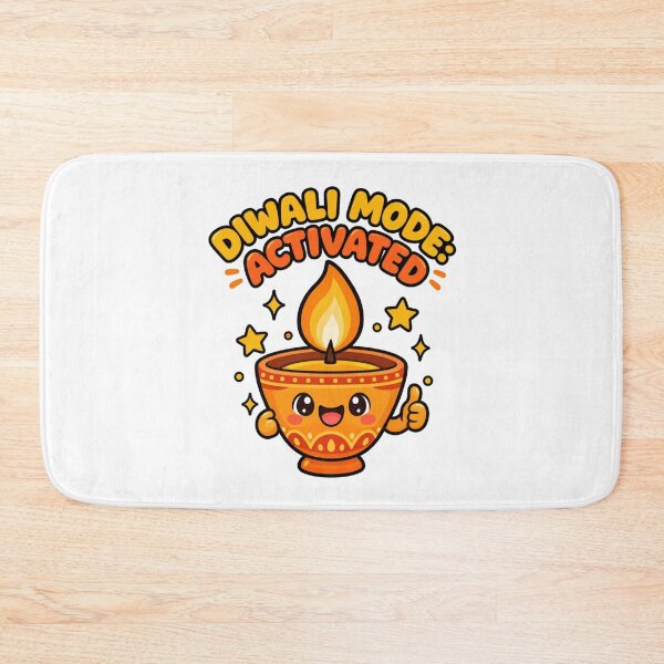 Item preview, Diwali Mode Activated – Funny Diwali Festival Celebration Design designed and sold by Globalcitytees.