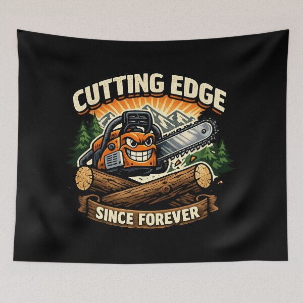 Item preview, Cutting Edge Chainsaw - Vintage Logging designed and sold by SidTastic .