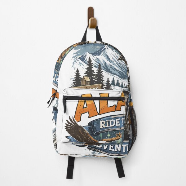 Item preview, Wild Alaska Ride The North Biker Bear Poster designed and sold by Matinez Pink.