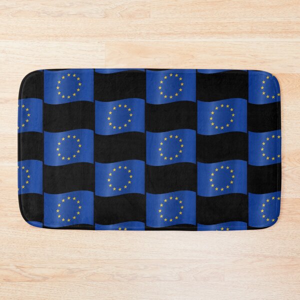 Item preview, European Waving Flag EU Flag Union Pride Design designed and sold by yazdogs.