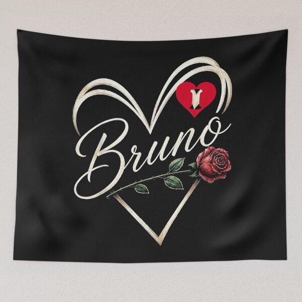 Item preview, Retro Bruno Name Pride Arts Gifts  Vintage  designed and sold by MOHAMED FRASER.