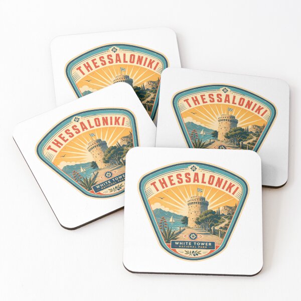 Item preview, Thessaloniki White Tower National Park Greece Travel Destination Souvenir designed and sold by Star3NowForMe.