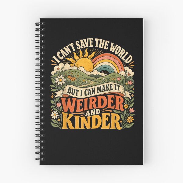 Item preview, I Can't Save the World but I can Make it weirder & Kinder  designed and sold by ArtByimamS.