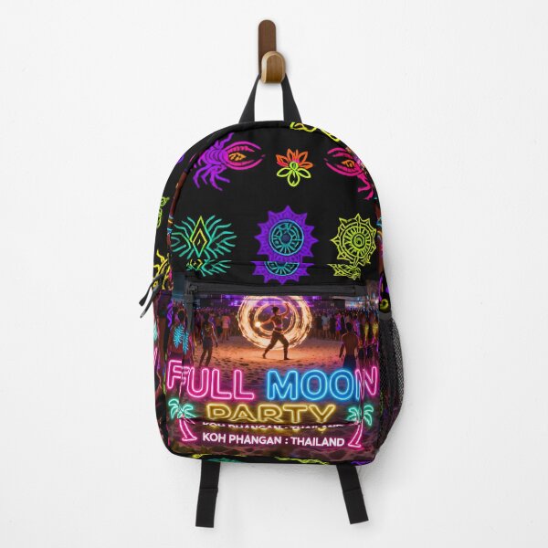 Item preview, Full Moon Party – Koh Phangan Thailand | Neon Tropical Beach Festival designed and sold by Spirit of Siam.