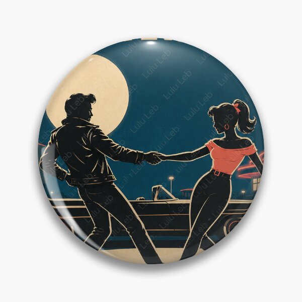 Artikelvorschau, Nr. 003 Mein minimalistisches Grease-Filmplakat entworfen und verkauft von LuluLeb.