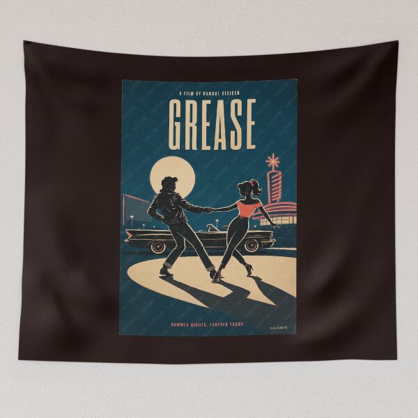 Item preview, N°003 Mi póster minimalista de la película Grease designed and sold by LuluLeb.