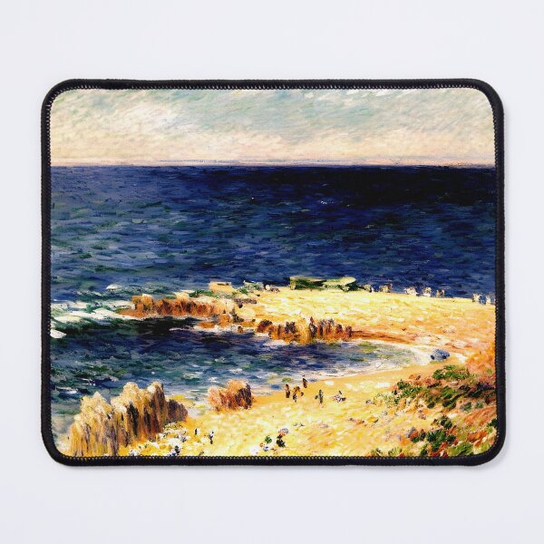 Item preview, The Big Blue at Antibes: A Radiant Mediterranean Seascape designed and sold by artdesignsnow.