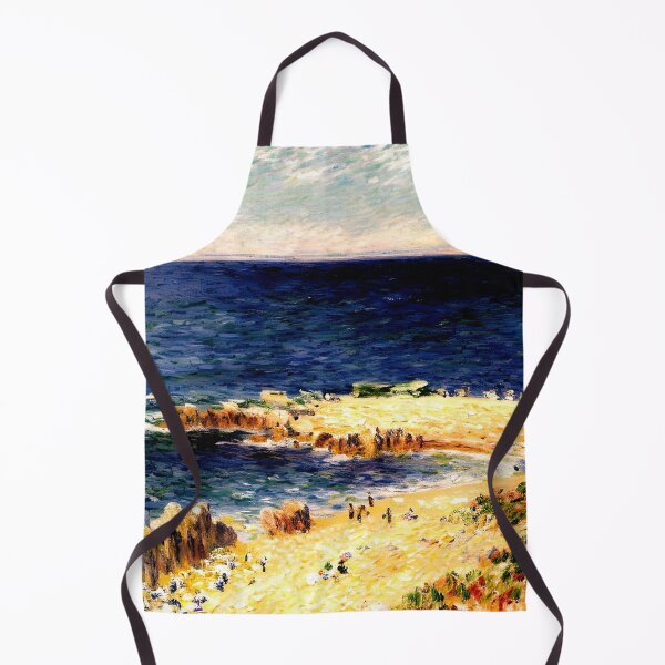 Item preview, The Big Blue at Antibes: A Radiant Mediterranean Seascape designed and sold by artdesignsnow.