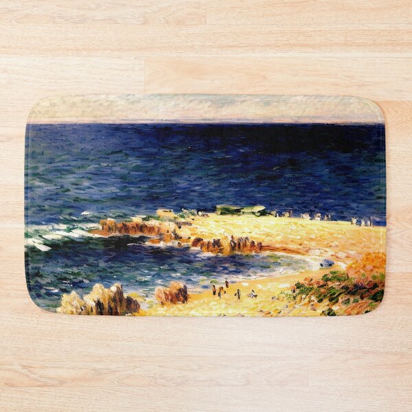 Item preview, The Big Blue at Antibes: A Radiant Mediterranean Seascape designed and sold by artdesignsnow.