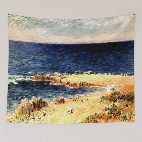 Item preview, The Big Blue at Antibes: A Radiant Mediterranean Seascape designed and sold by artdesignsnow.