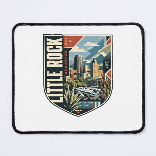 Item preview, Little Rock Arkansas The Natural State Est 1821 River City Roots Hometown Pride Travel Souvenir designed and sold by Star3NowForMe.