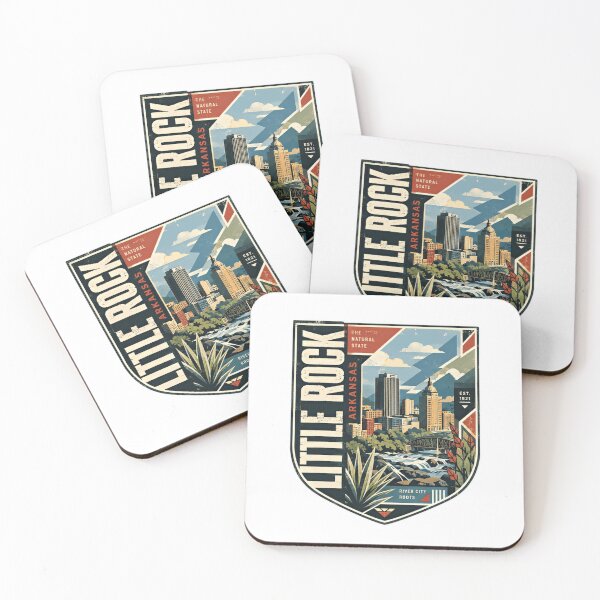 Item preview, Little Rock Arkansas The Natural State Est 1821 River City Roots Hometown Pride Travel Souvenir designed and sold by Star3NowForMe.