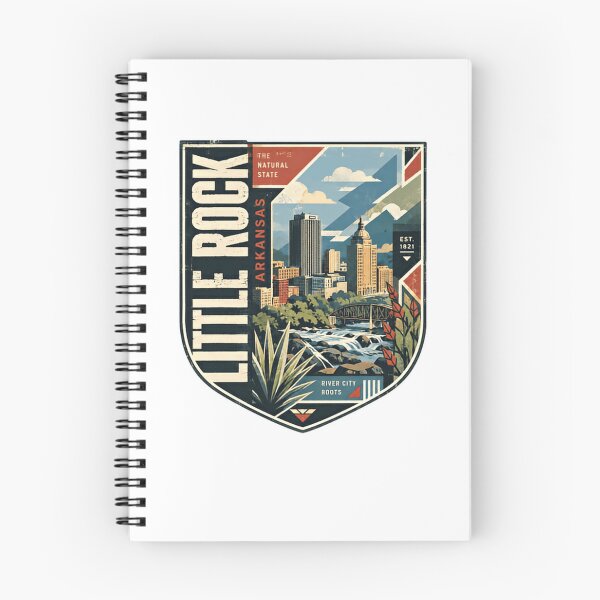 Item preview, Little Rock Arkansas The Natural State Est 1821 River City Roots Hometown Pride Travel Souvenir designed and sold by Star3NowForMe.