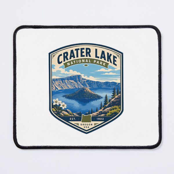 Item preview, Crater Lake National Park Oregon USA Est. 1902 Traveler Souvenir designed and sold by Simsimah26Parks.