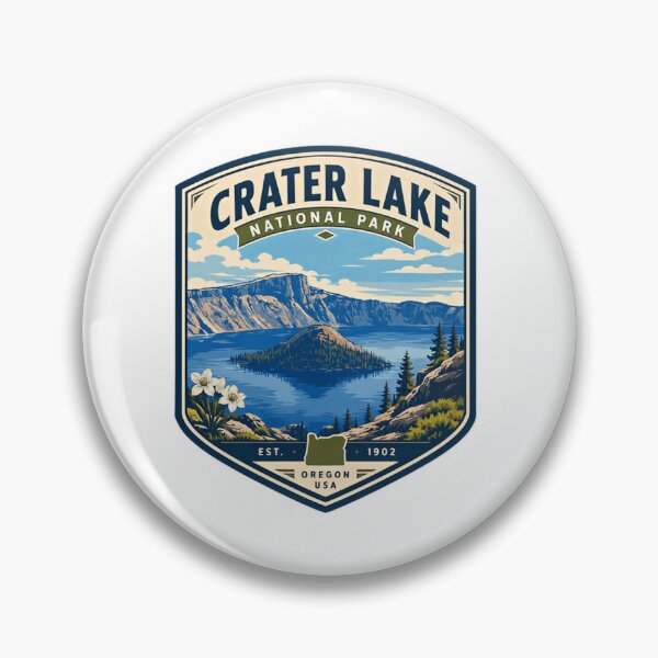 Item preview, Crater Lake National Park Oregon USA Est. 1902 Traveler Souvenir designed and sold by Simsimah26Parks.