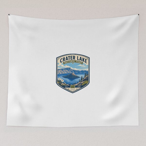 Item preview, Crater Lake National Park Oregon USA Est. 1902 Traveler Souvenir designed and sold by Simsimah26Parks.