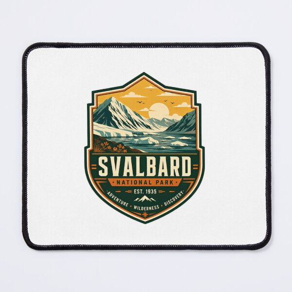 Item preview, Svalbard National Park Est 1935 Adventure Wilderness Discovery Arctic Travel Explorer designed and sold by Simsimah26Parks.