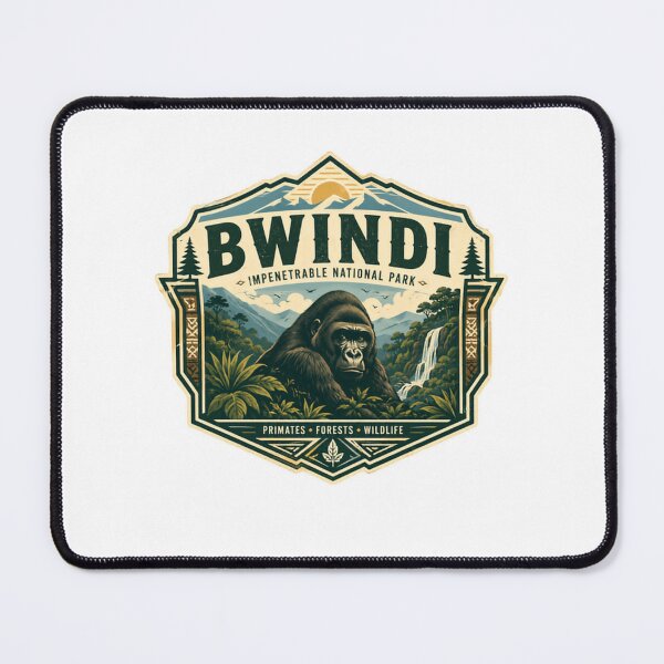 Item preview, Bwindi Impenetrable National Park Primates Forests Wildlife Gorilla Uganda Travel designed and sold by Star3NowForMe.