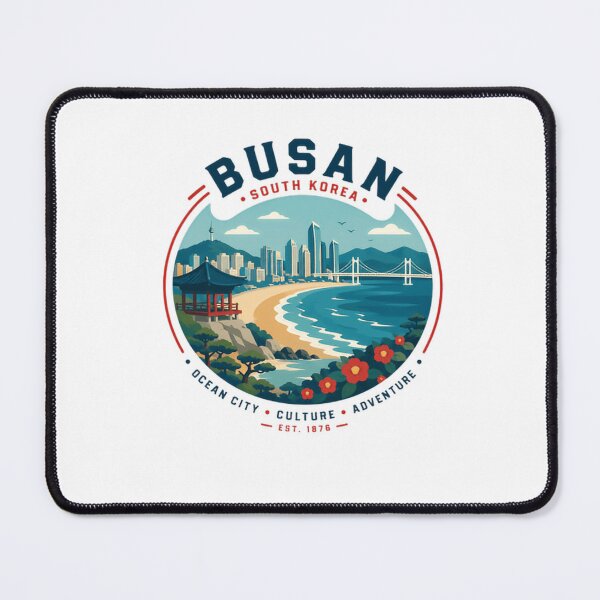 Item preview, Busan South Korea Ocean City Culture Adventure Est. 1876 Traveler Souvenir Vacation designed and sold by Star3NowForMe.