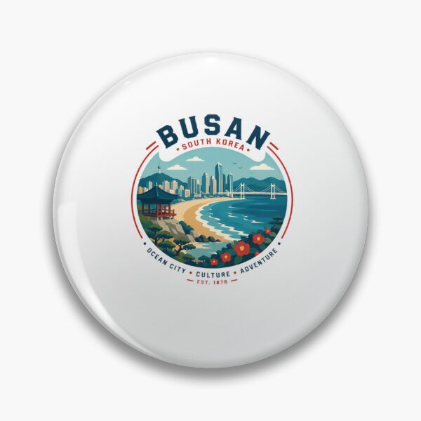 Item preview, Busan South Korea Ocean City Culture Adventure Est. 1876 Traveler Souvenir Vacation designed and sold by Star3NowForMe.