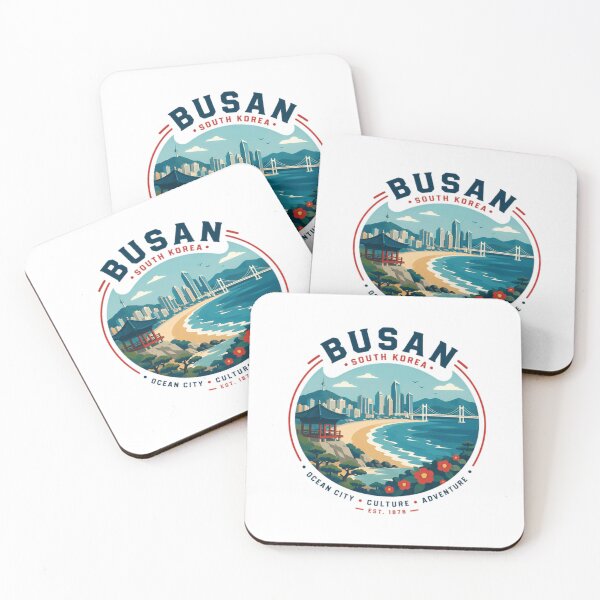 Item preview, Busan South Korea Ocean City Culture Adventure Est. 1876 Traveler Souvenir Vacation designed and sold by Star3NowForMe.