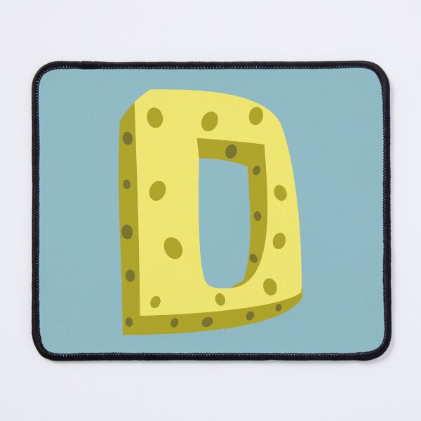 Item preview, Letter D Alphabet Fun Yellow Cartoon – Letter D for Kids designed and sold by charlypicazo.