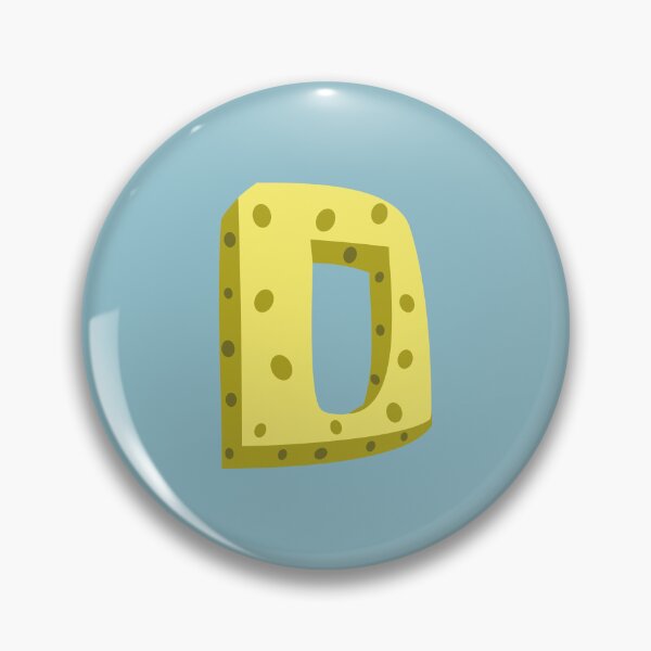Item preview, Letter D Alphabet Fun Yellow Cartoon – Letter D for Kids designed and sold by charlypicazo.