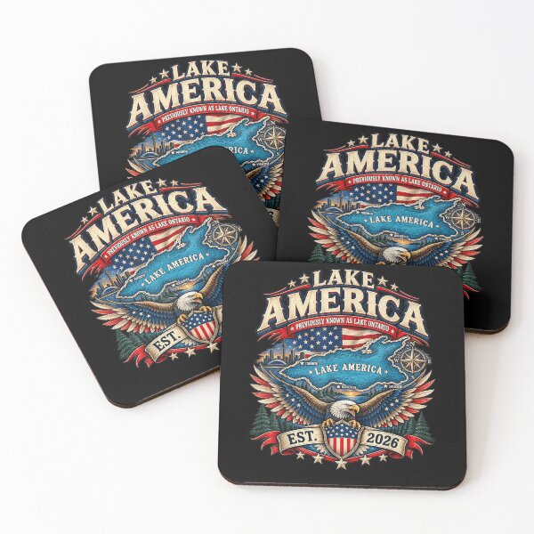 Item preview, Lake America USA Previously Ontario Canada Funny Patriotic designed and sold by ArtByimamS.