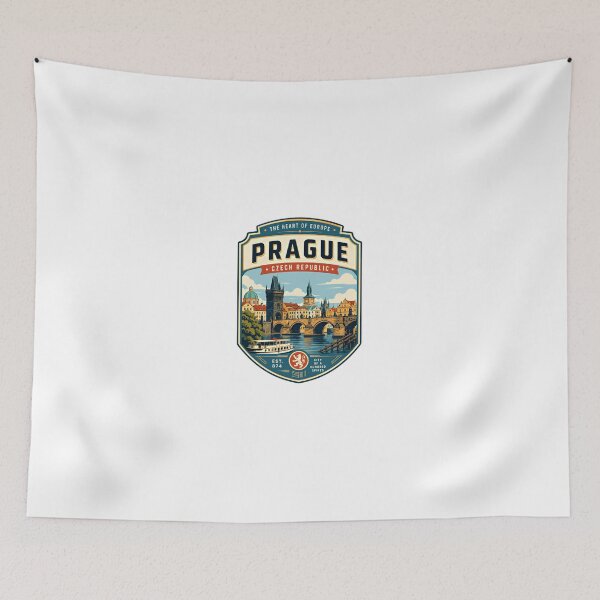 Item preview, The Heart Of Europe Prague Czech Republic Est. 1874 City Of A Hundred Spires Travel Vacation Souvenir designed and sold by Simsimah26Parks.