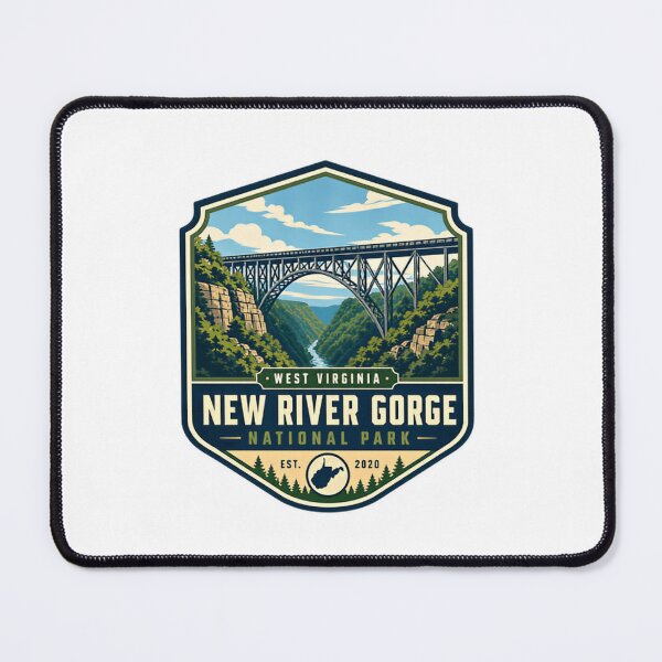 Item preview, West Virginia New River Gorge National Park Est. 2020 Travel Souvenir Hiker designed and sold by Simsimah26Parks.