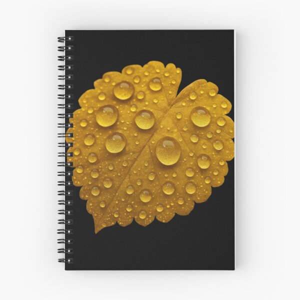 Item preview, Golden Leaf Drops – Nature Minimaliste designed and sold by Catfcreations.