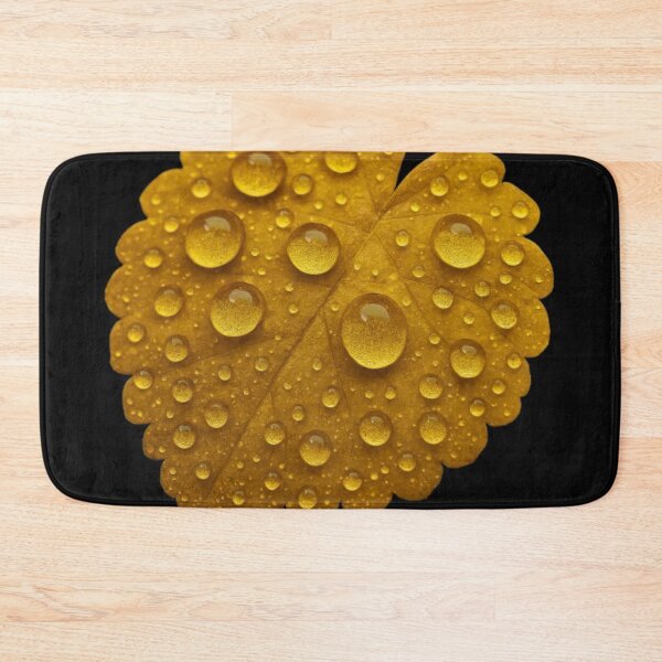 Item preview, Golden Leaf Drops – Nature Minimaliste designed and sold by Catfcreations.