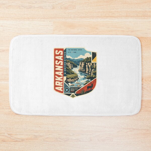 Item preview, Arkansas United States The Natural State Estd 1836 Buffalo River Canyon Travel Outdoor designed and sold by Star3NowForMe.
