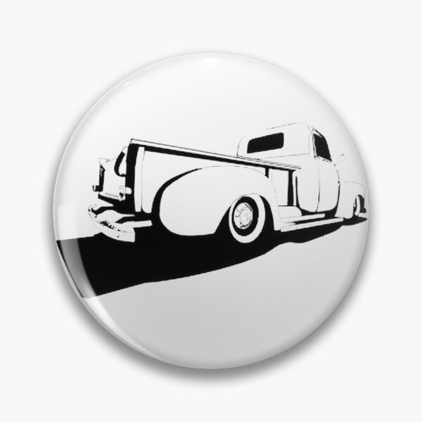 Item preview, Vintage Chevy Truck Mono Silhouette | Best Gift designed and sold by Marcevin.
